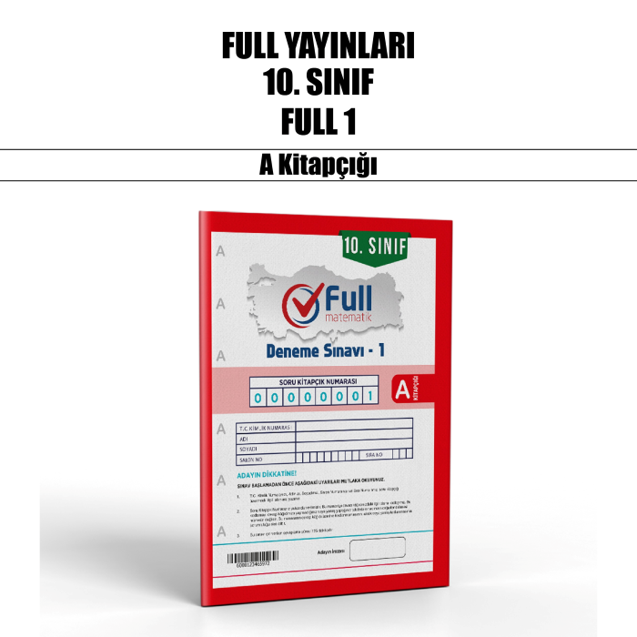 FULL 10.SINIF TARAMA DENEME SINAVI 1-A - 25-26